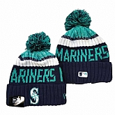 Seattle Mariners Knit Hat YD (1)